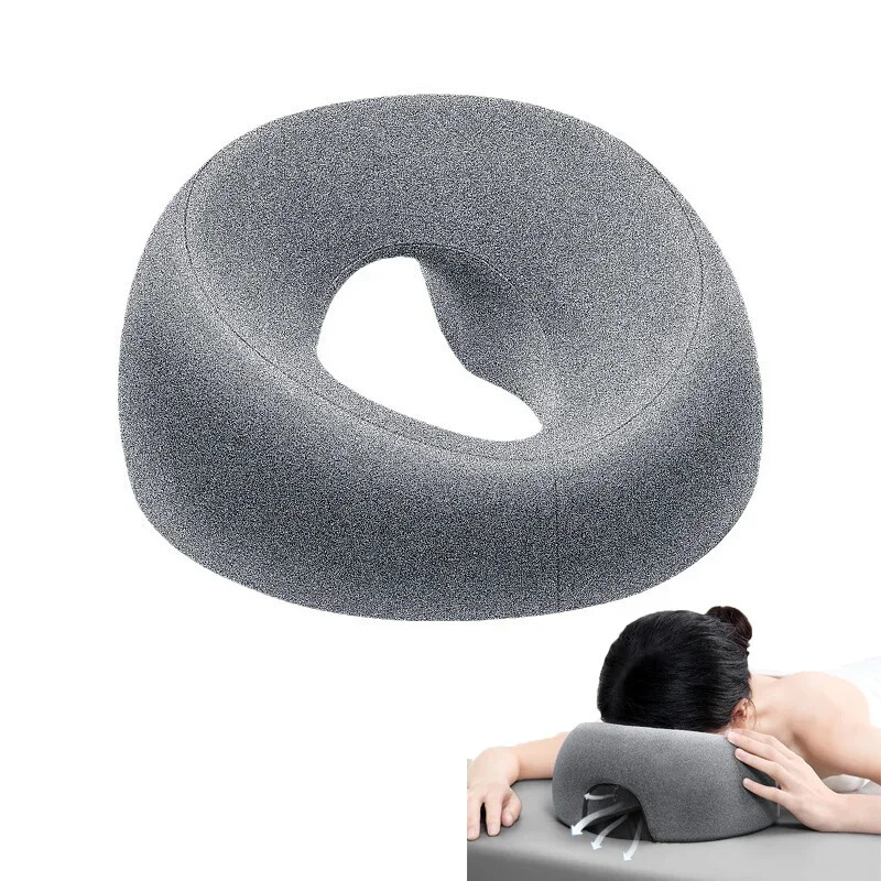 Memory Foam Breathable Head and Body Support Pillow for Massage Comfort