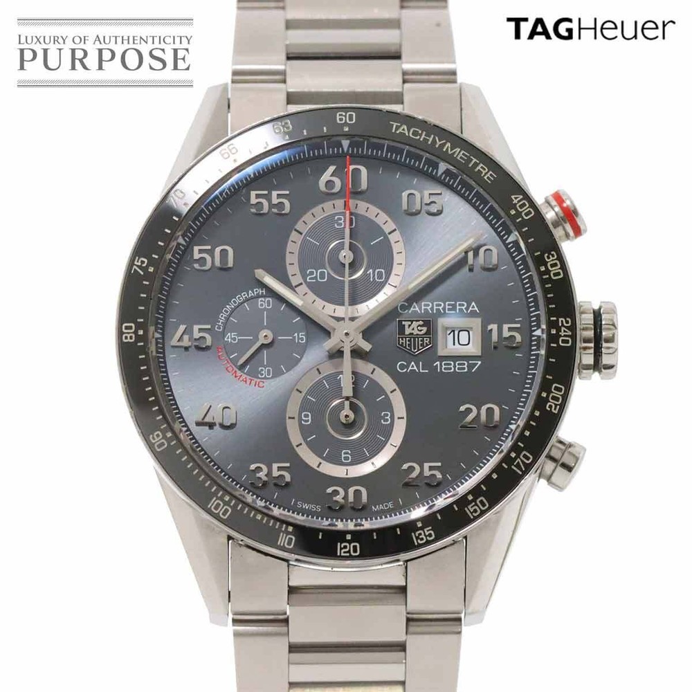 TAG Heuer Carrera Calibre 1887 Chronograph CAR2A11 Automatic Men's Watch with Date
