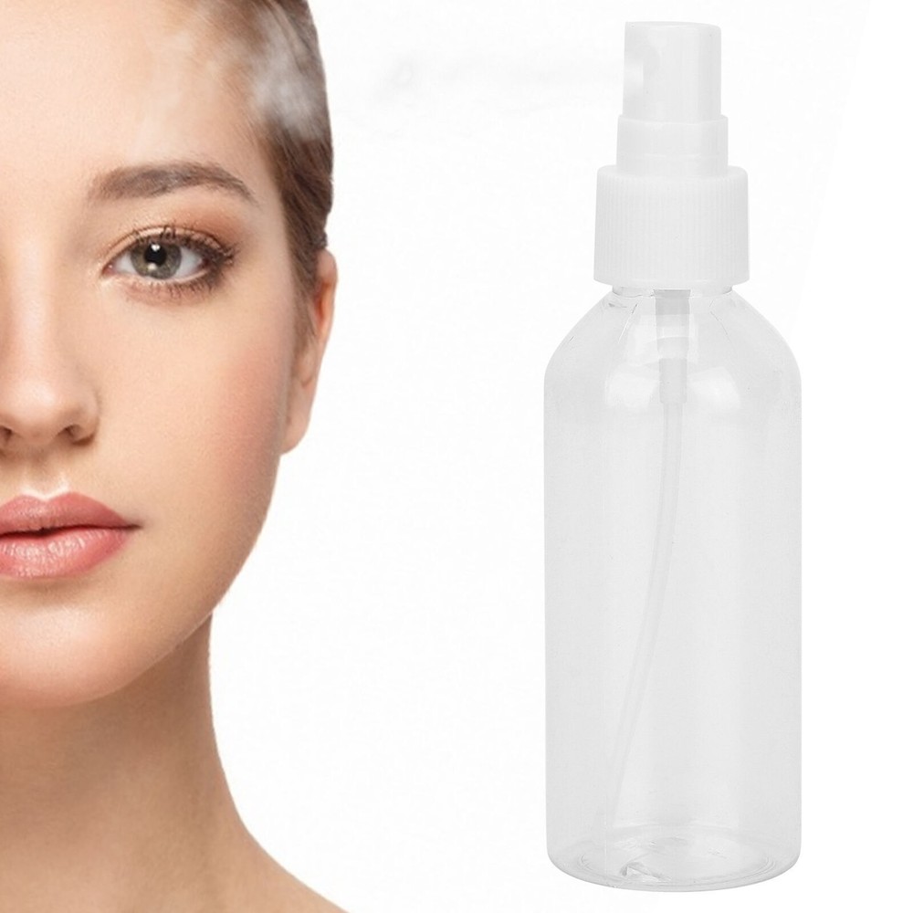 Mini Empty Travel Spray Bottle Transparent Refillable Fine Mist Cosmetic