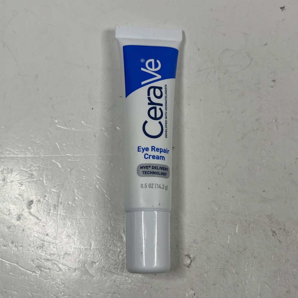 CeraVe Eye Repair Cream for Dark Circles, Wrinkles & Puffiness - 0.5 oz NO BOX