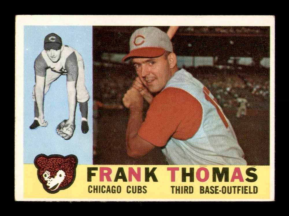 1960 Topps #95 Frank Thomas EX-MINT Baseball Card by OBGcards