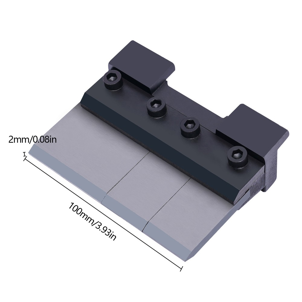 Aluminum Copper Plate Bender Bench Vise Attachment Removable Cutters Cast Steel