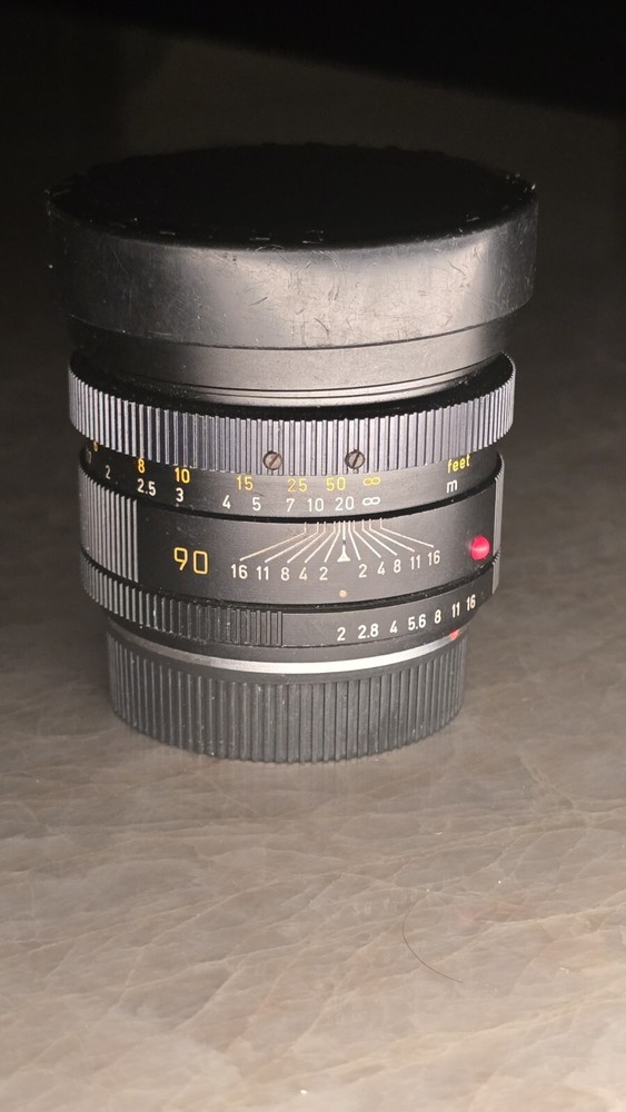 LEICA Summicron-R 90 mm f/2 MF 3 Cam Lens