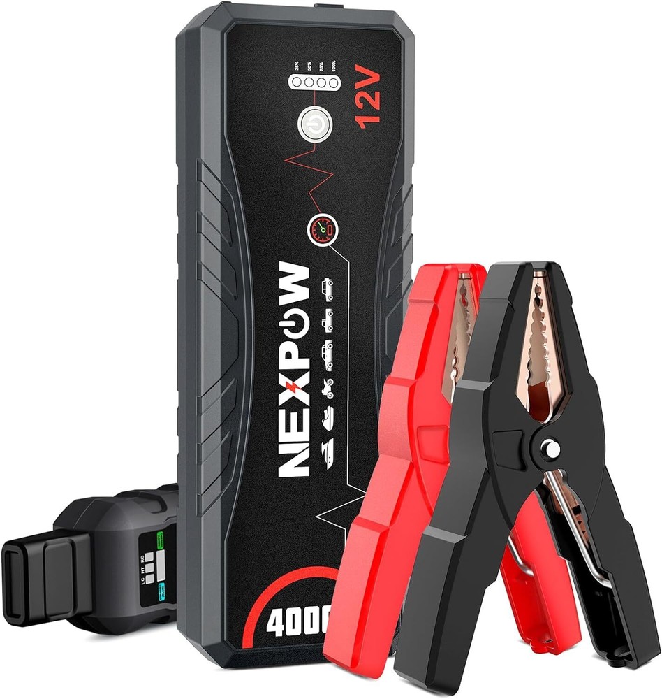 NEXPOW Car Jump Starter,Car Battery Starter 4000A Peak Q11 Pack for Up...