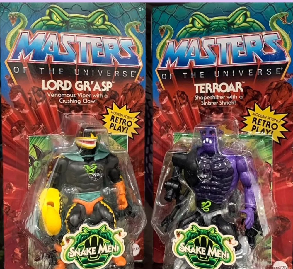 MOTU Origins Masters of the Universe Lord Gr'asp Terroar 2-Pack Sealed