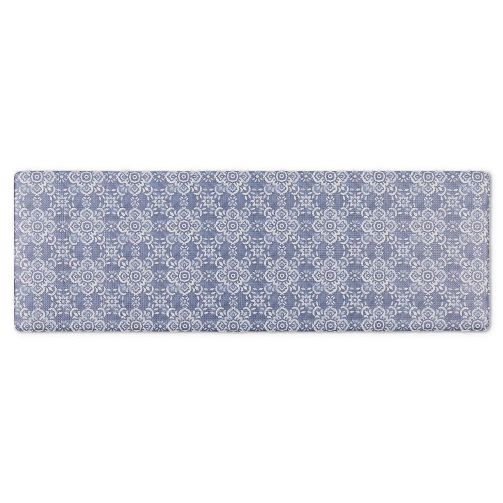 Better Homes & Gardens Azmi Kitchen Mat, Blue, 20