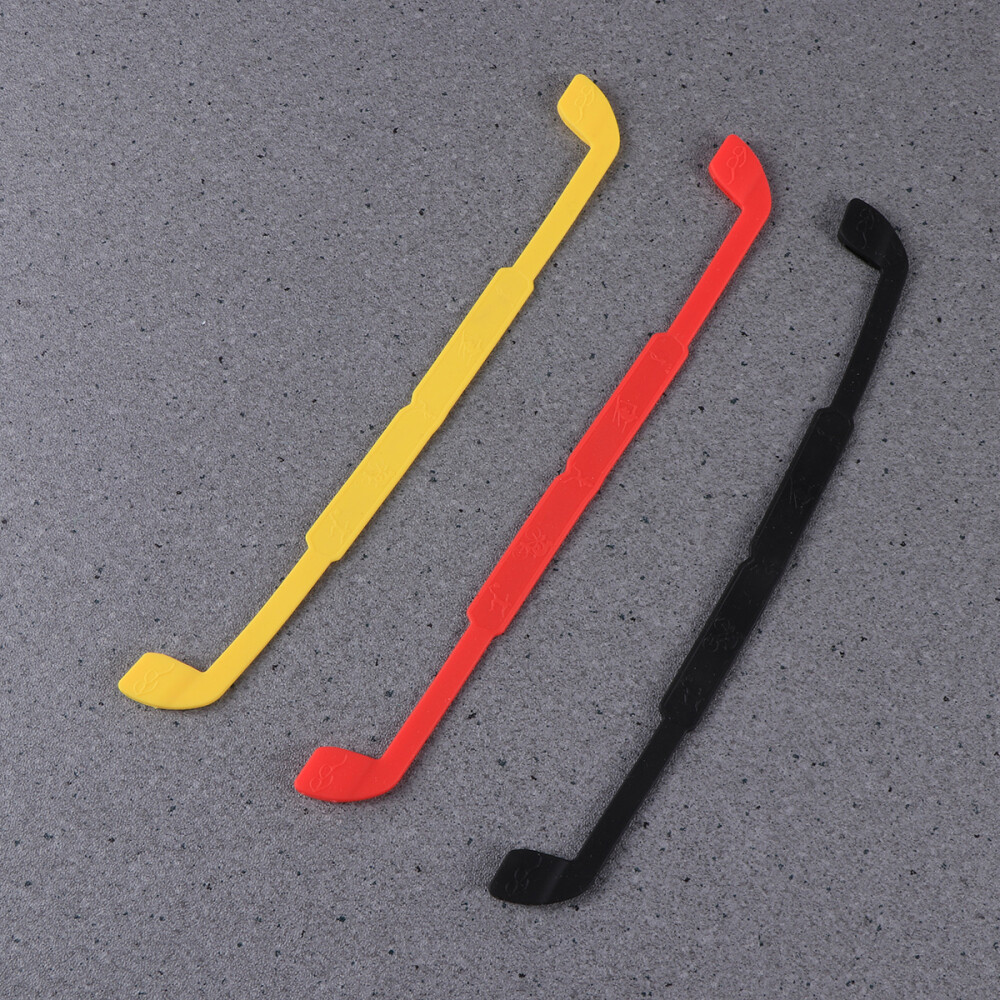 3pcs Anti-Slip Silicone Eyeglass Straps for Sunglasses Sports