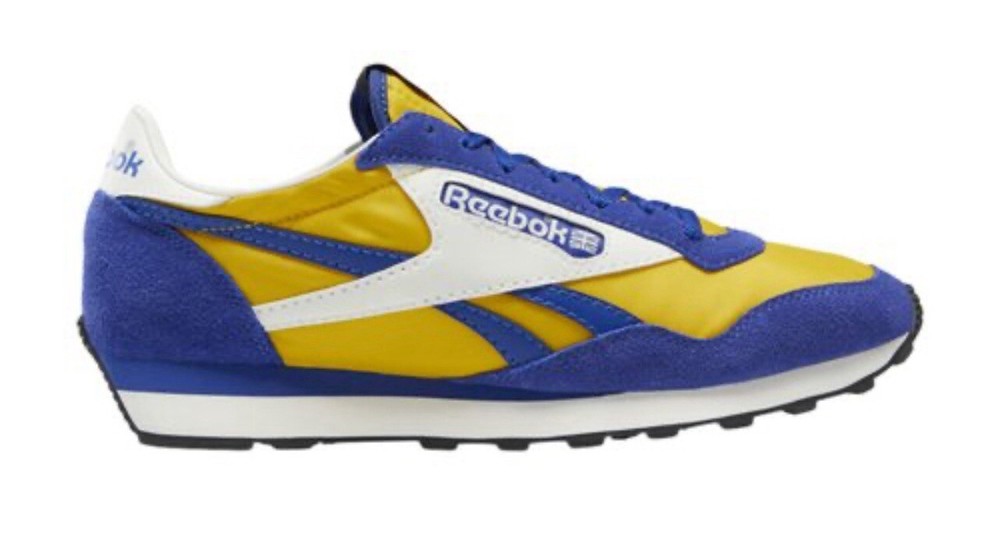 Size 12 - Reebok AZ 2 Always Yellow Classic Cobalt