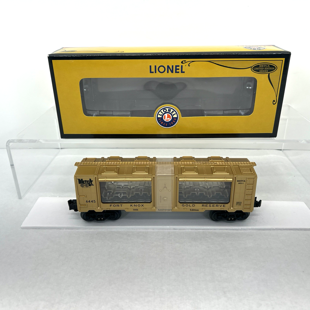 Lionel 6-52574 TCA METCA 50th Anniversary Fort Knox Mint Car Club Edition NEW  