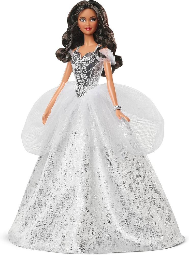 2021 Holiday Magic Collector Doll in Shimmery Silver Dress - Perfect Kids Gift