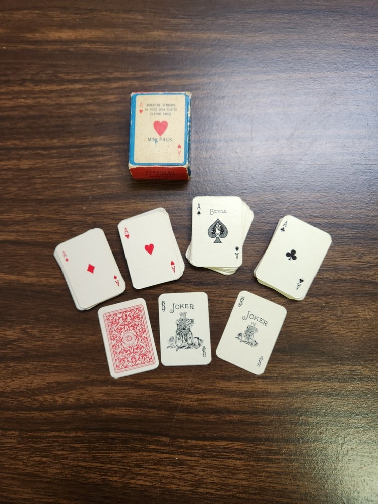 Vintage Bicycle brand 54-piece coated standard deck playing cards