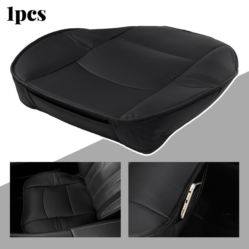 PU Leather Car Front Cover Cushion Seat Protector Pad Full Surround  Universal;