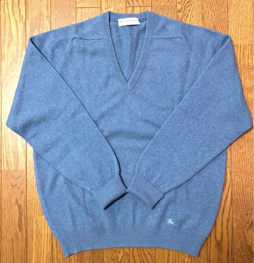 Burberry V-Neck Sweater Men's Fashion from Japan