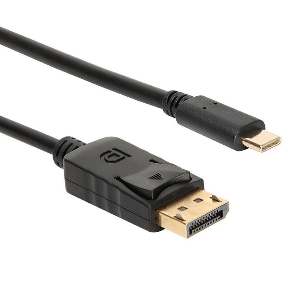 USB-C to DisplayPort Cable 4K 60Hz 6ft for PC TV Monitor