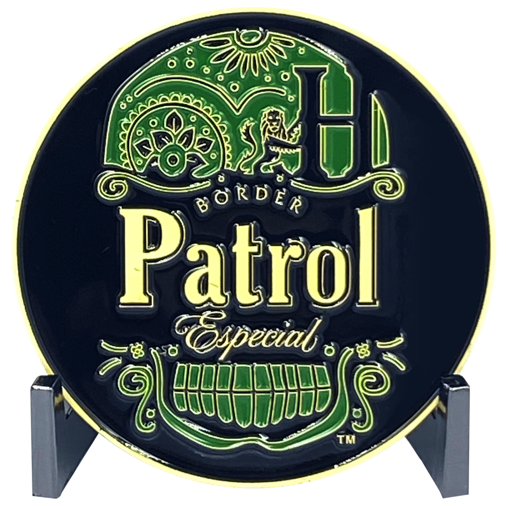 CBP Border Patrol Agent BPA Modelo inspired Especial version 2 Challenge Coin CL