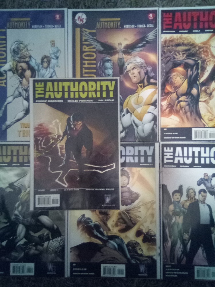 THE AUTHORITY COMIC LOT #8 To #14