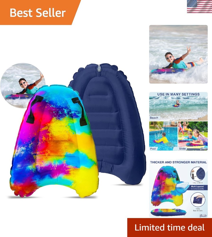 Safe & Fun Bodyboard for Kids - Swim Learning Aid with Satisfaction Guarantee-image