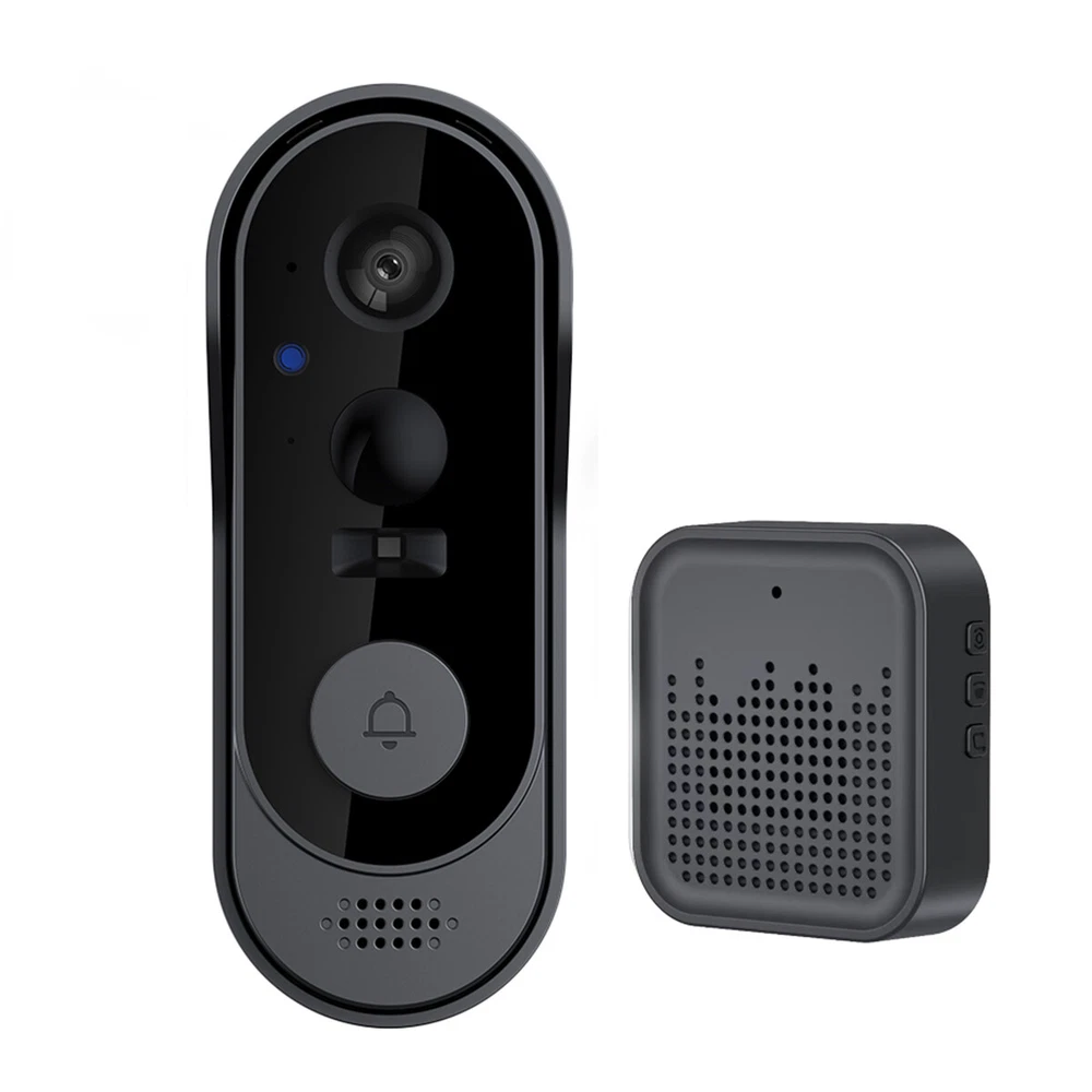 Smart WiFi Video Doorbell with Wireless Security Intercom and Chime  
