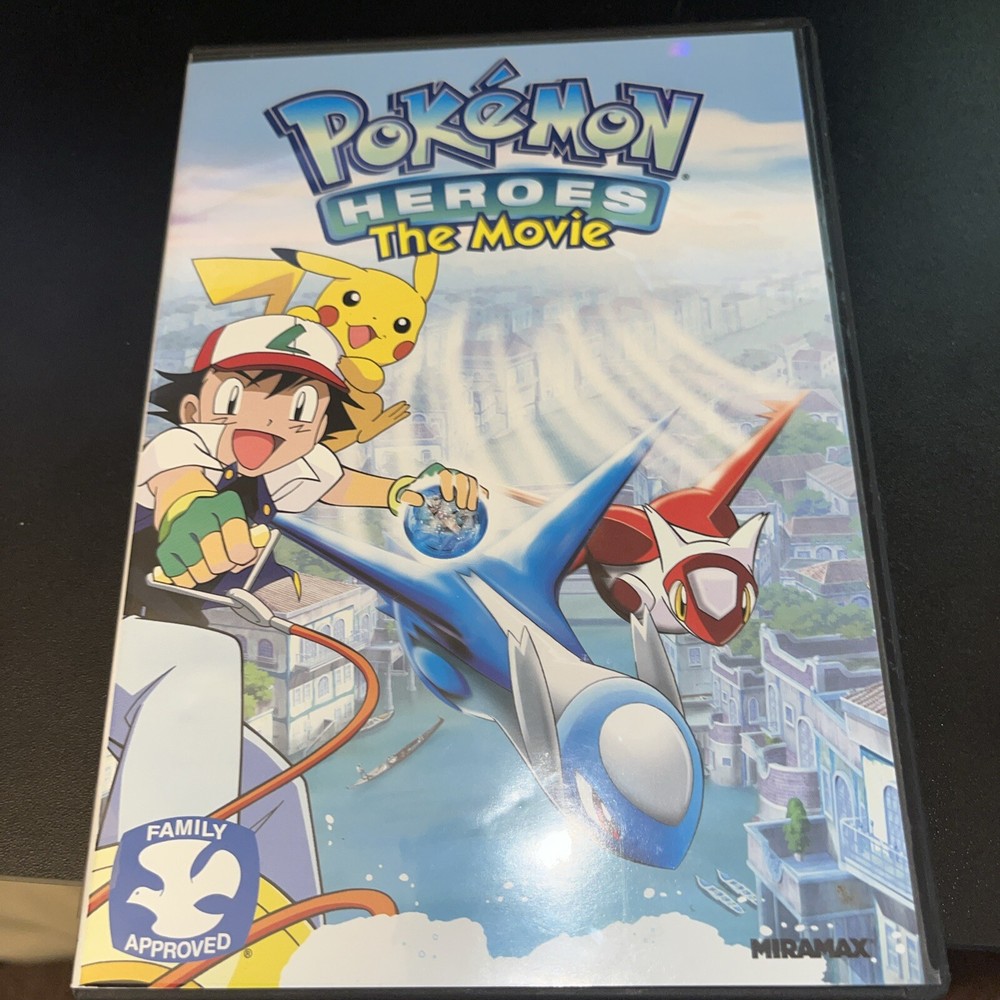 Pokemon Heroes: The Movie (DVD, 2004) Fifth Installment Animated Series-image