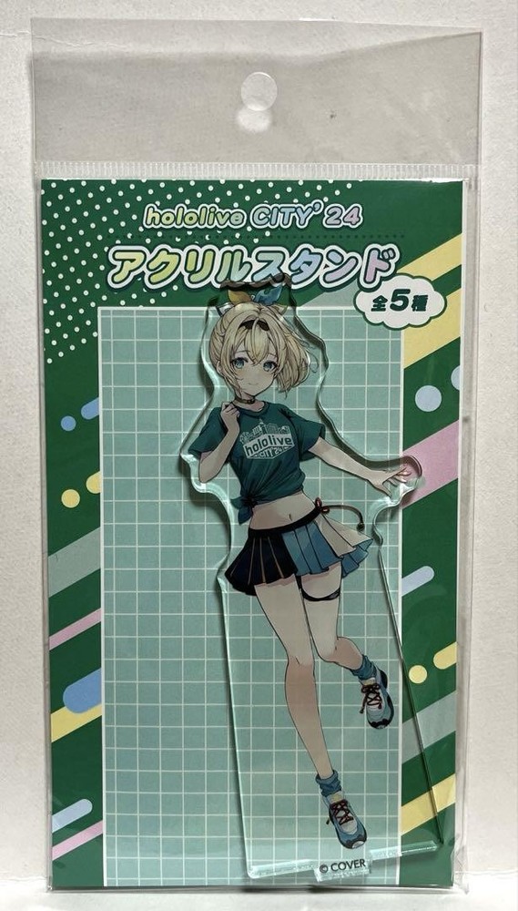 Hololive CITY 24 Kazama Iroha Acrylic Stand Collectible Figure