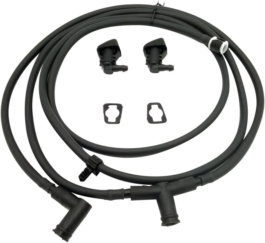 Windshield Washer Nozzle Jet Hose Kit for 2011-2016 Ford F250 F350 F450 F550 Sup