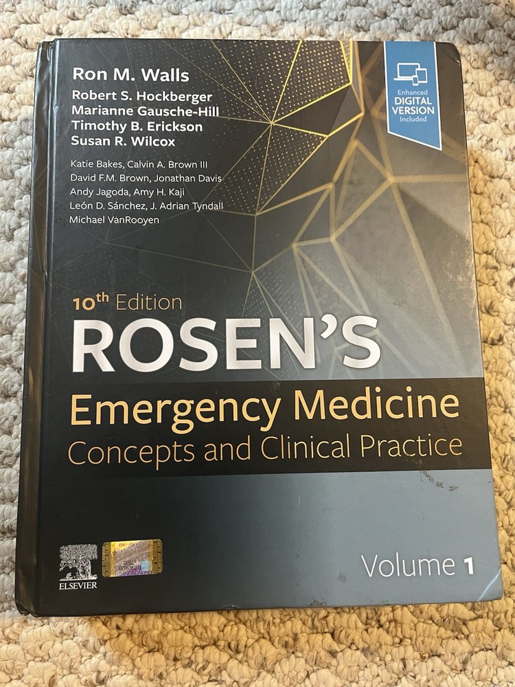 Rosen's Emergency Medicine: Concepts and Clinical Practice, 10th Edition,Volume1