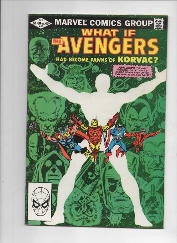 Avengers Were Pawns of Korvac in WHAT IF #32 VF/NM 1982 Marvel  