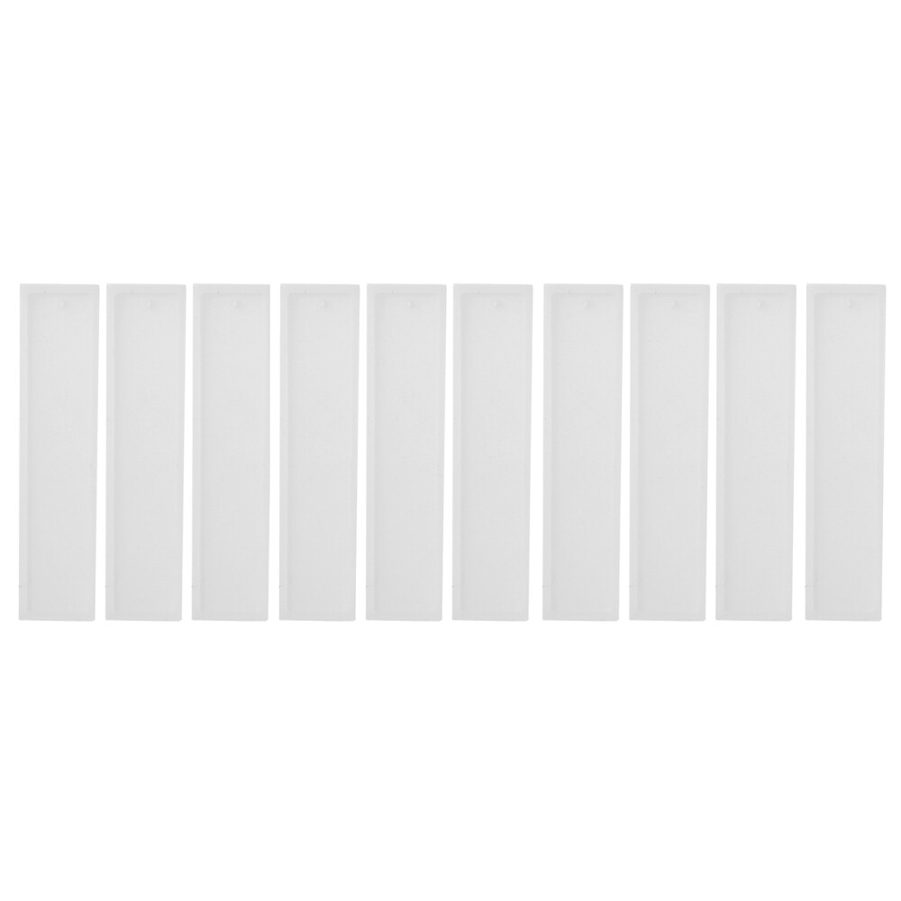 10PCS DIY Bookmark Mold Silicone Bookmark Casting Mould Epoxy Jewelry Making