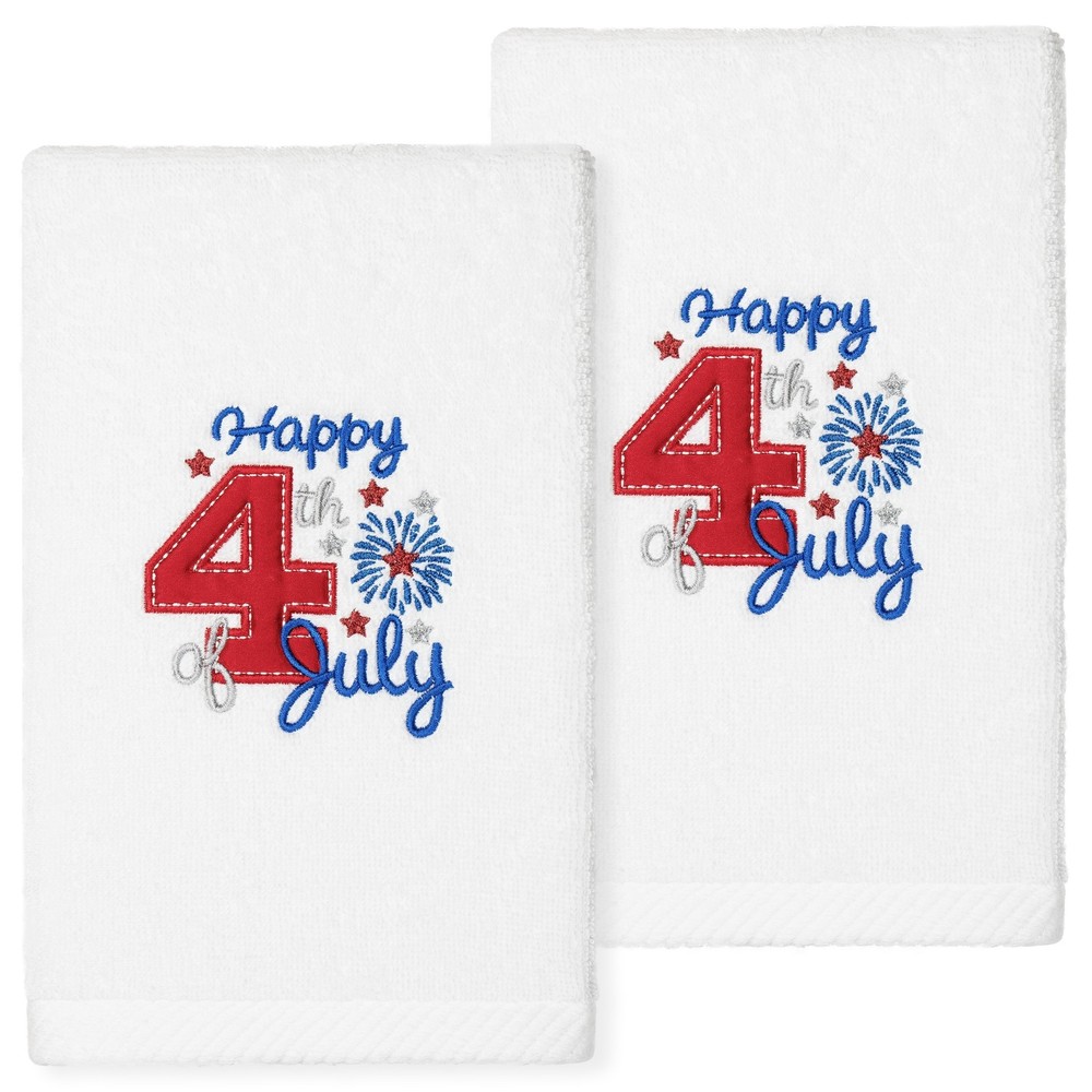 Luxury Embroidered 4th of July Hotel Spa Robe