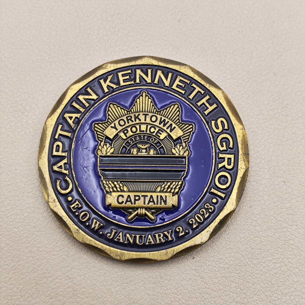York Town Police Department Captain Challenge Coin