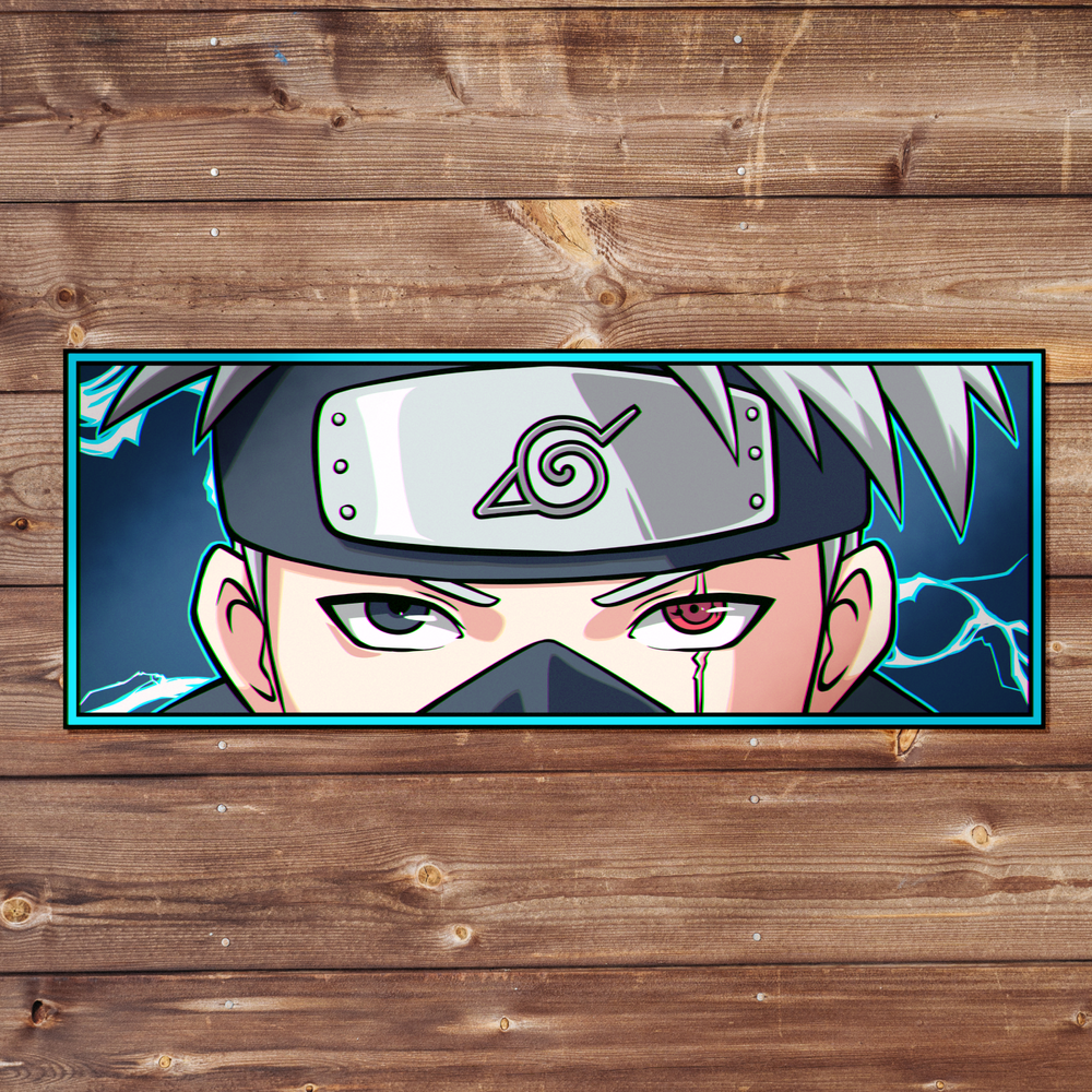 Custom Kakashi Fanart Slap Anime Car Stickers and JDM Decals