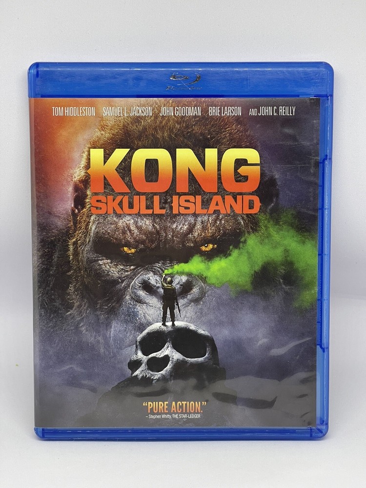 Kong: Skull Island (Blu-ray, 2017) “Like New”