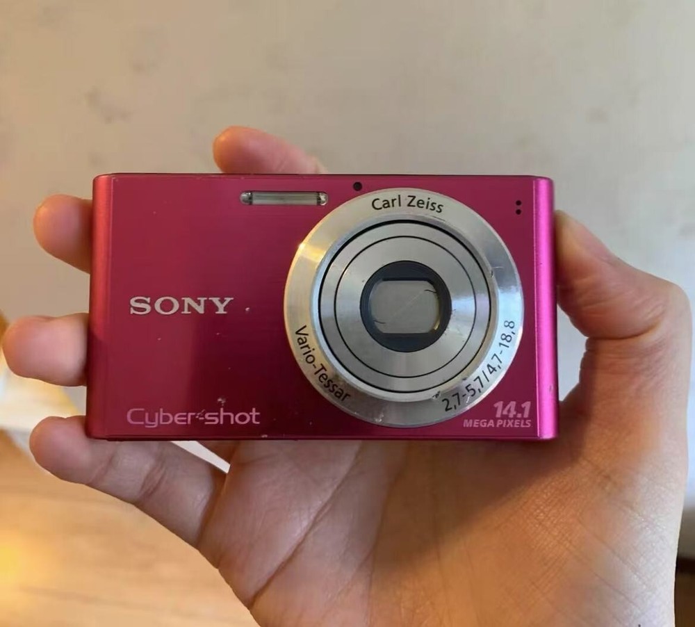 Sony Cyber-shot DSC-W530 14.1MP 4x Optical Zoom Digital Camera - Pink