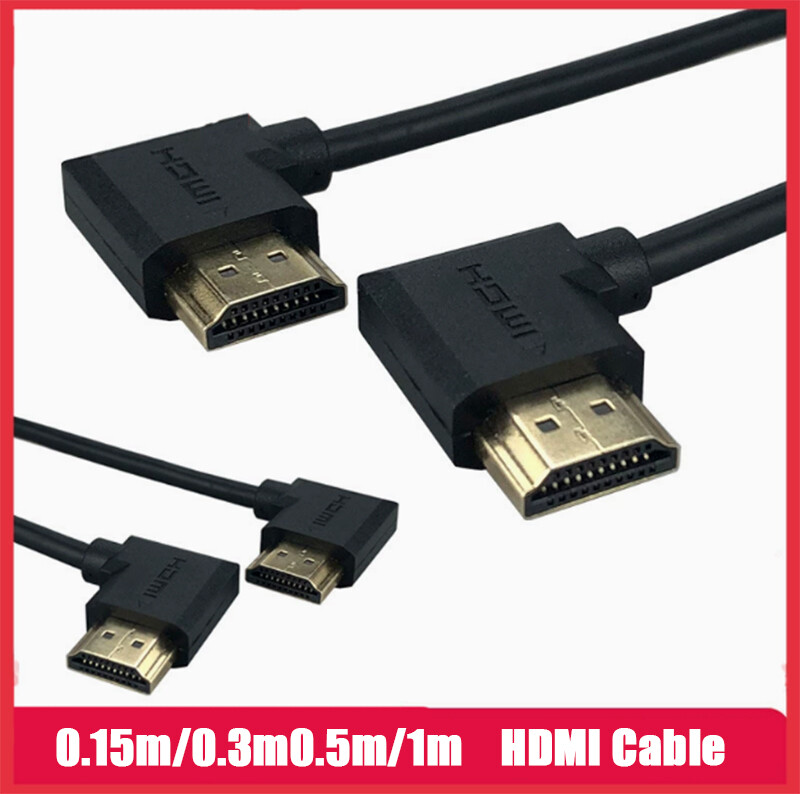 Premium Left/Right Angle High-Speed HDMI Cable 0.15m to 1m Lengths