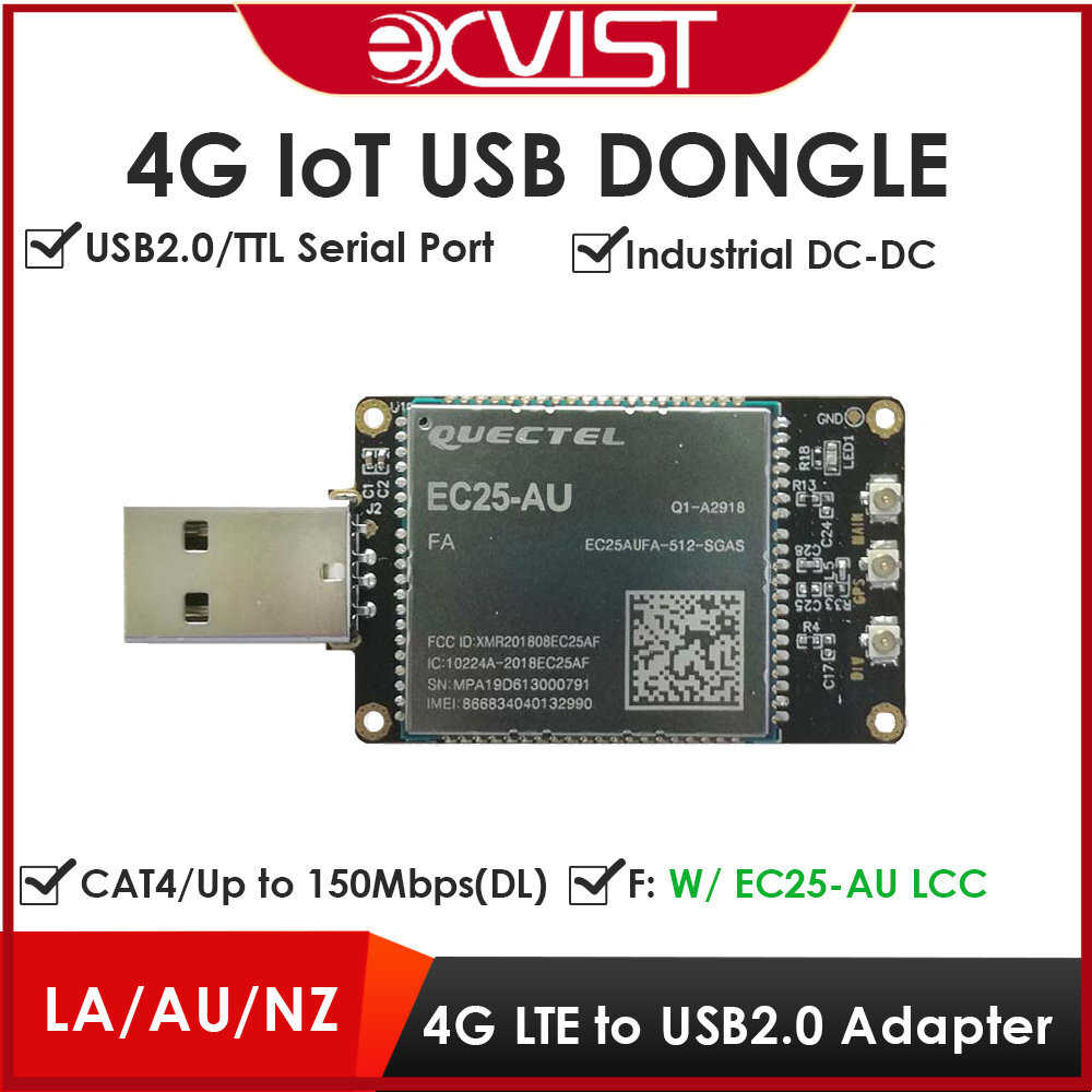 4G USB Dongle Builtin LTE FDD Wireless Modem EC25 EC25-AU W/SIM Card Slot Global
