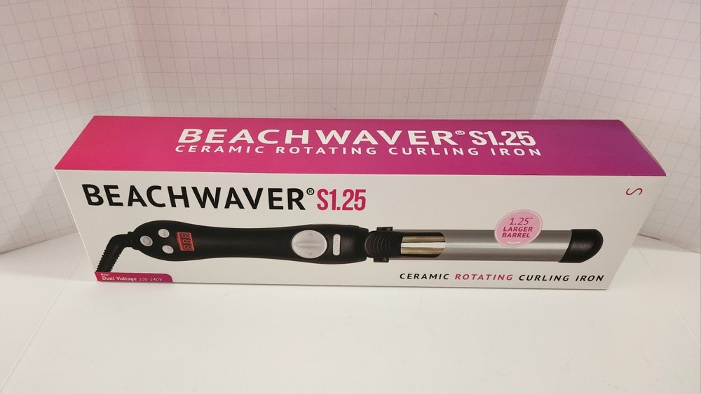 Beachwaver S1.25 1.25 Inch Rotating Curling Iron S-Series