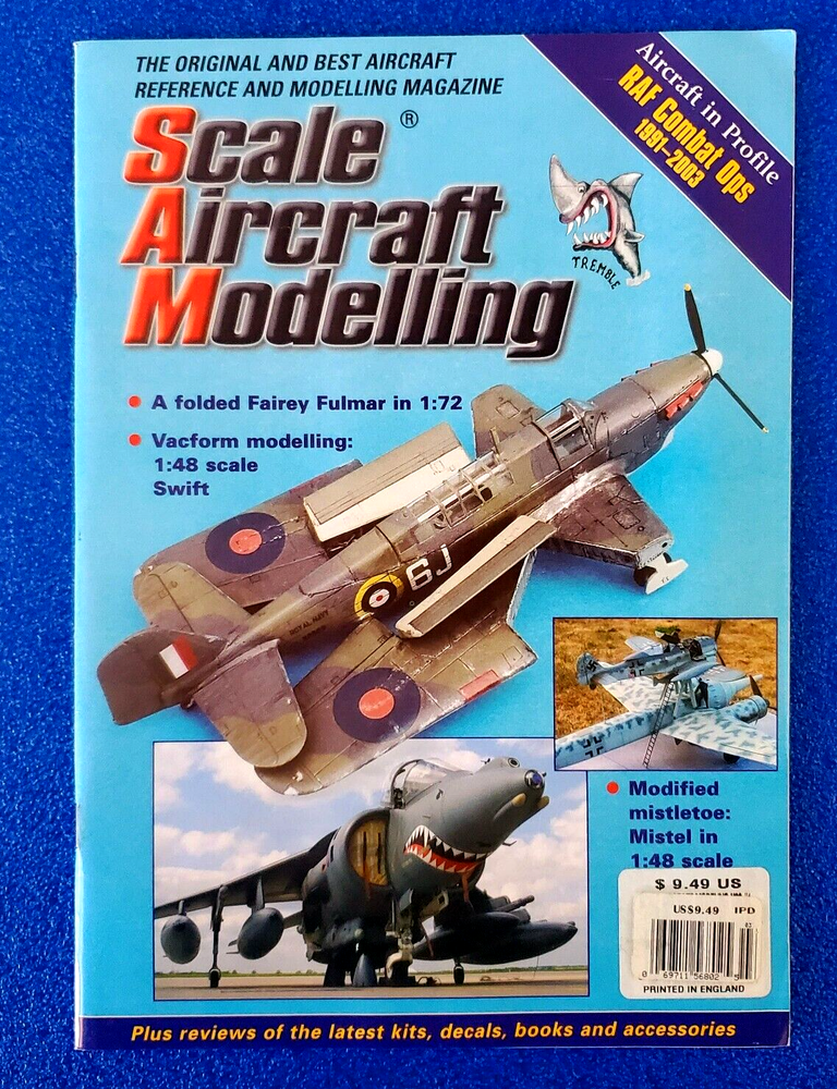 SCALE AIRCRAFT MODELING FOLDED FAIREY FULMAR IN 1:72 VOL. 26 NO. 1 MARCH 2004