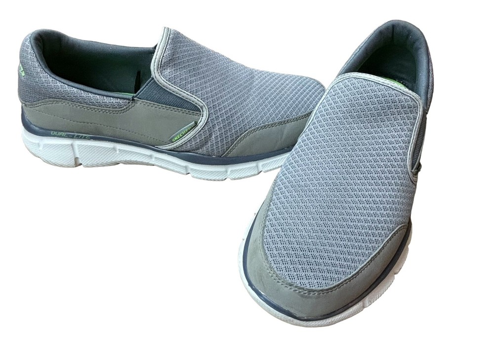 Skechers Men’s Equilizer Persistent Memory Foam Shoes 51361 Gray Size 8.5