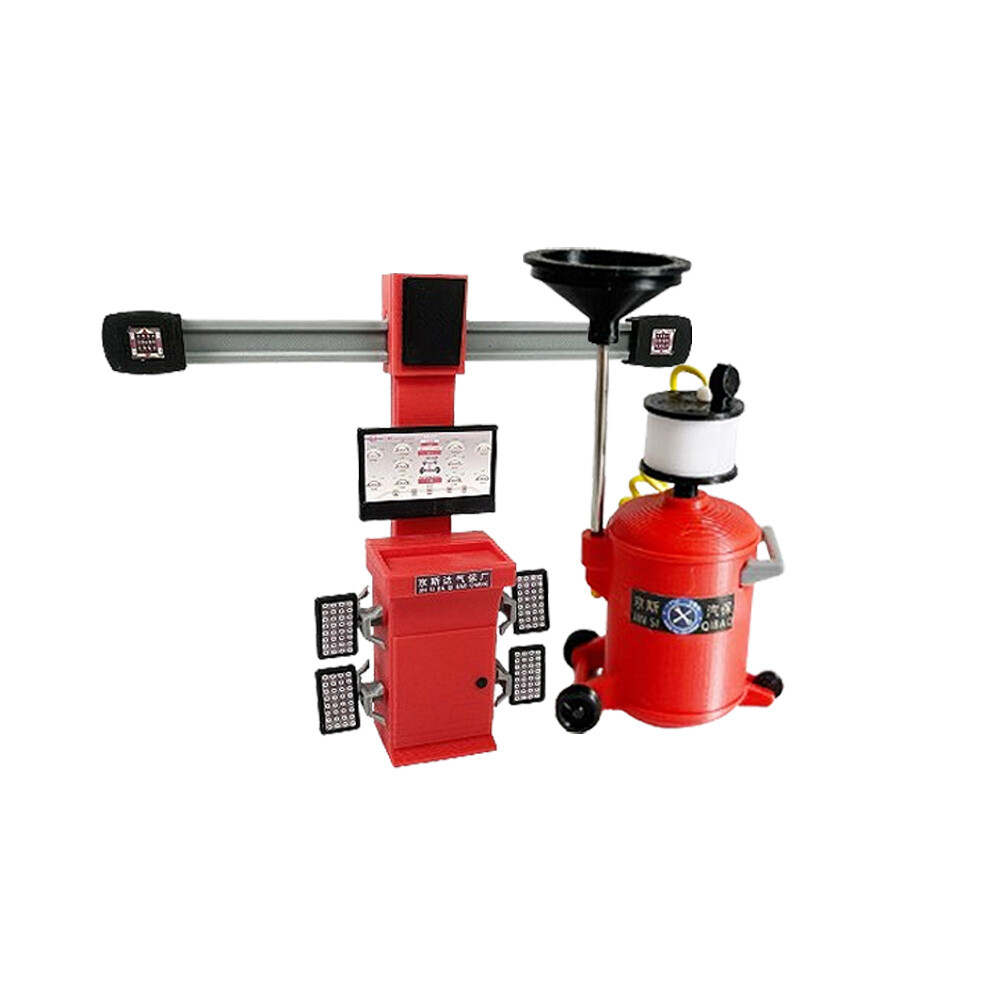 Diorama 1/18 Car Garage Props Model Workshop Repair Tool Scene Model Accessories