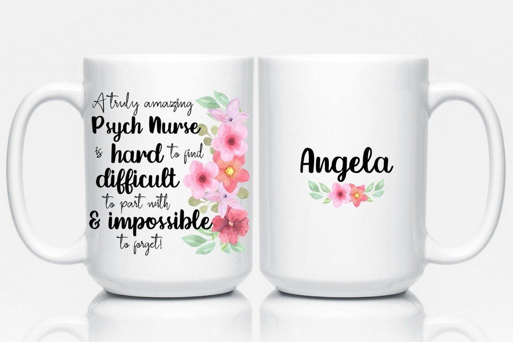 Personalized Psych Nurse Gift Thank You Gift Appreciation Gift Christmas Gift