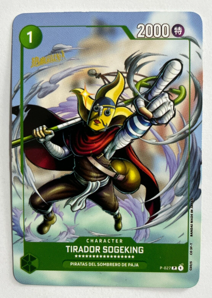 2024 ONE PIECE TCG SOGEKING SHOTTER Peru Edition Card #027