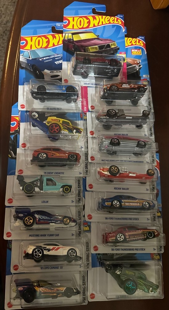 Slammed Dragstrip Gassers 1:64 Scale Assorted Car Models You Pick