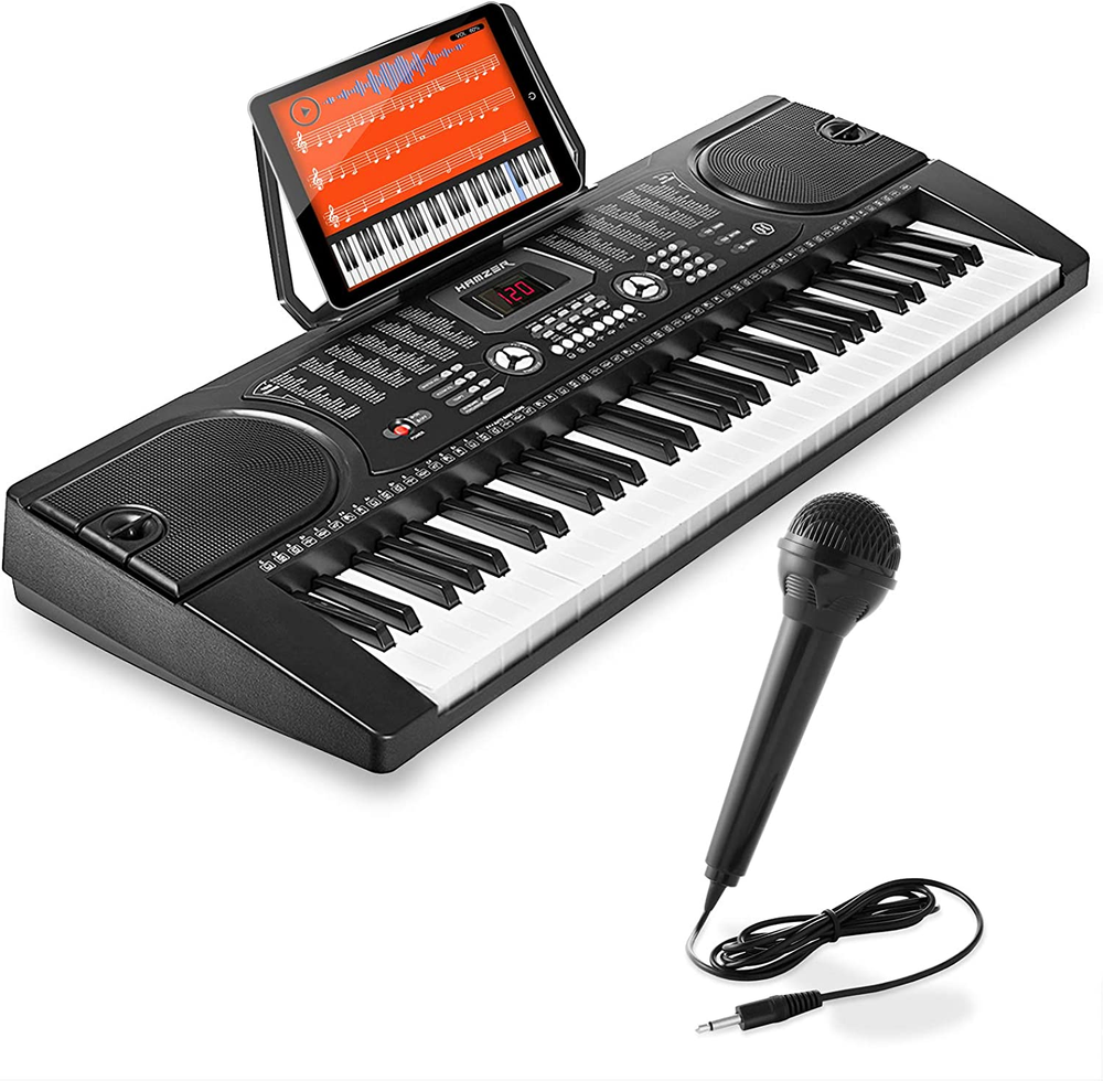 61-Key Digital Music Piano Keyboard - Portable Electronic Musical Instrument