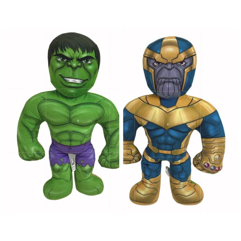 Marvel Half Ems Thanos Hulk Double Sided 2 in 1 18