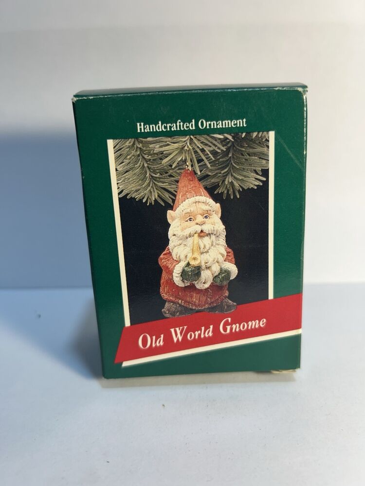 Hallmark Keepsake 1989 Old World Gnome Ornament NIB