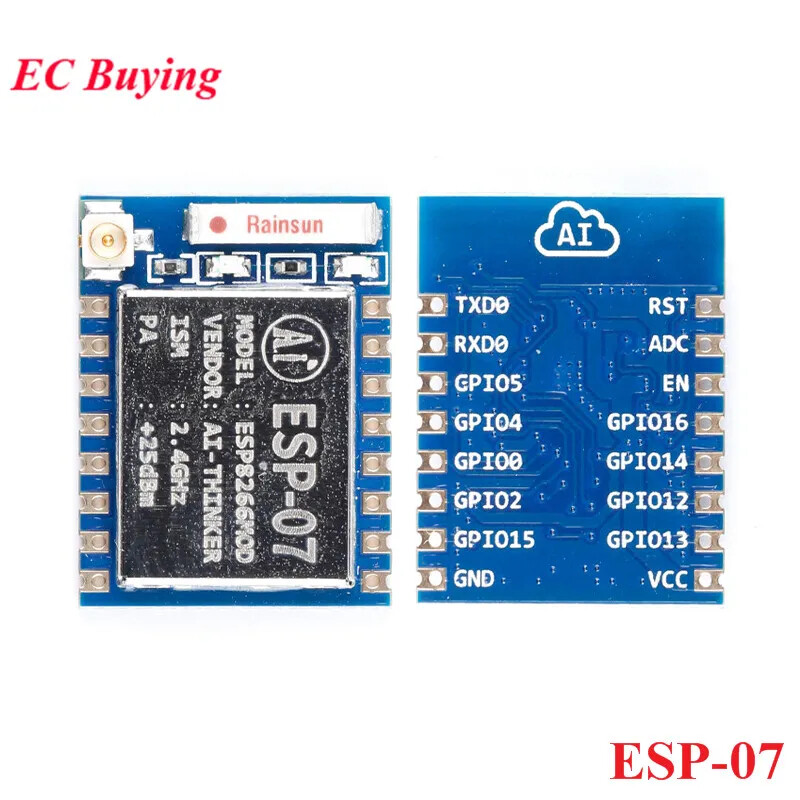ESP8266 ESP-07 WiFi Module for IoT and Smart Home Projects-image