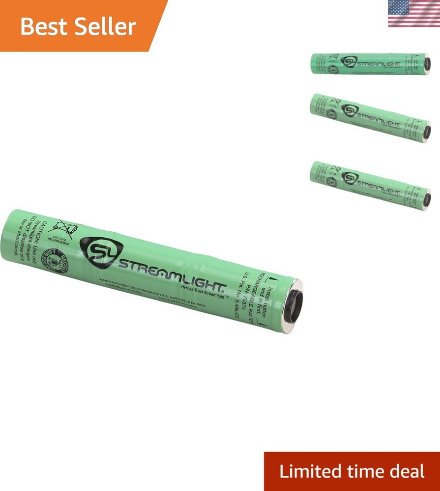 High-Performance NiMH Battery for Stinger Flashlights with Quick Recharge and Durability