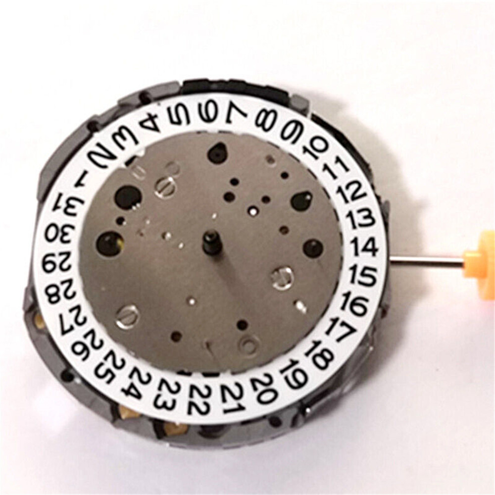 Men's Quartz Watch with Date at 3 O'clock & 6-Hand Movement for MIYOTA JS26