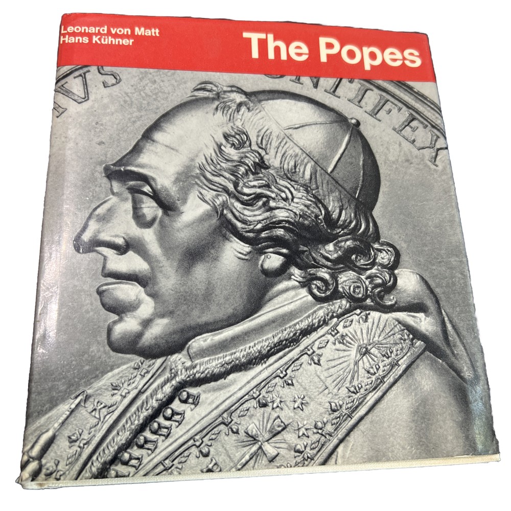 The Popes Papal History in Picture and Word Leonard Devon Matt Hans Kuhner RARE￼-image
