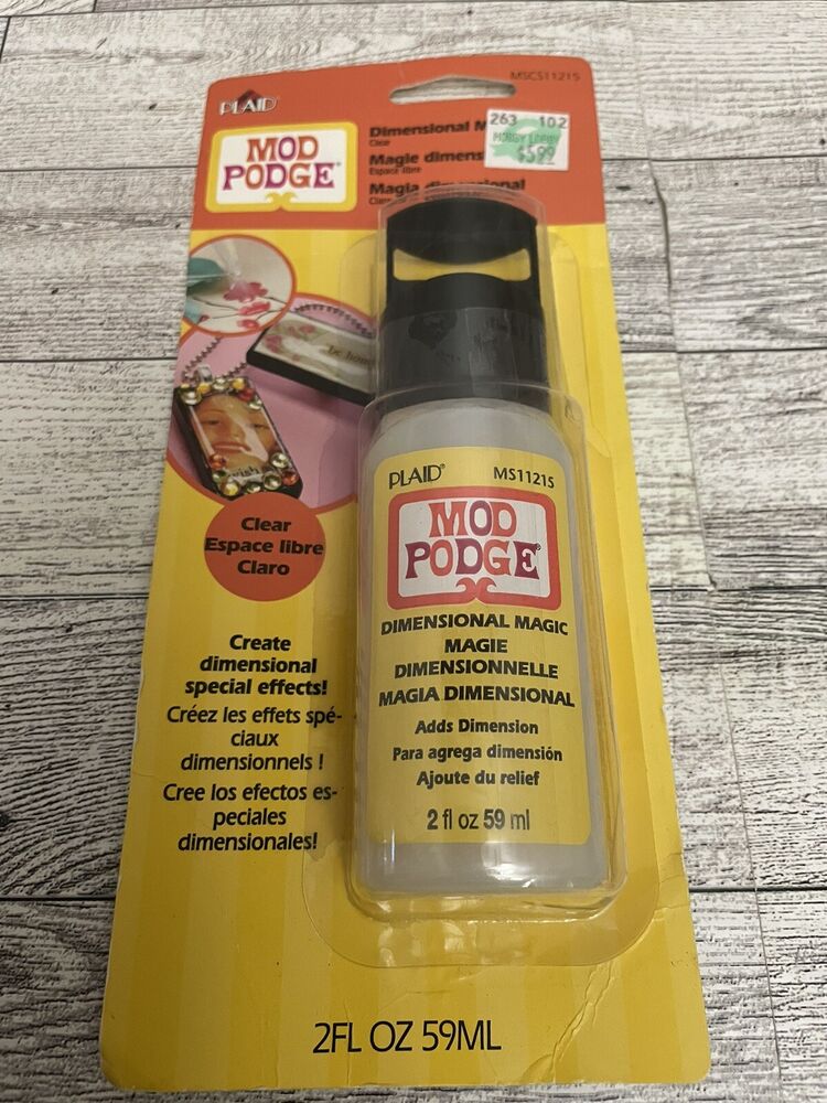 Mod Podge Dimensional Magic & Napkins For Decopodge